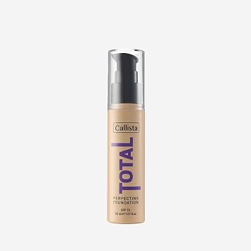 Callista Total Perfecting Foundation 230 Medium Beige