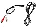 UpBright AUX Audio Cord For VIZIO VSB200 VSB201 VSB202 VSB205 VSB206 VSB206-B VSB206WS VSB207 VSB207BT (To Convert AUX Input stereo audio plug into two mono RCA plugs left and right audio channels)