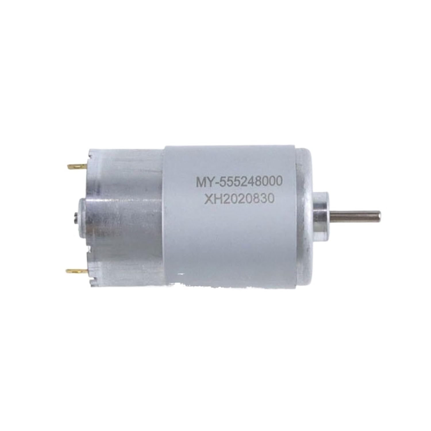 555 Motor 24v 12v Mini Engine Double Output Shaft Brushed High-Speed High-Power Speed Regulation Small Generator(12V 4000RPM,Double Output Shaft)