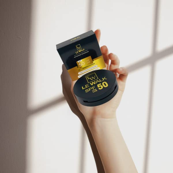 Miniatura 3 de Polvo fotoprotector compacto Protector solar mineral UVAUVB SPF50 (Beige)