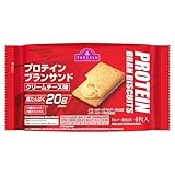 トップバリュ プロテイン ブランサンド クリームチーズ味 ４枚入×10個