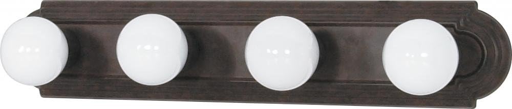 Nuvo 60/305 Old bronze 24-Inch Four Light Vanity Strip - Vanity Lighting Fixtures - 