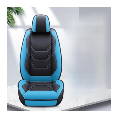 Housse de siège voiture en cuir PU noir bleu pour BMW Série 2 F22 F23 F45 F46 G42