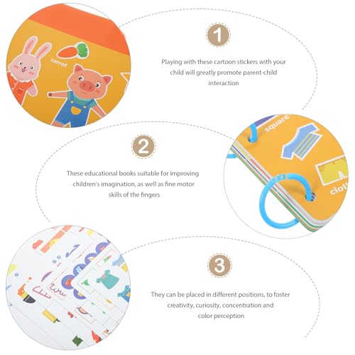 Libro de pegatinas niñas para fomentar la creatividad en casa 3