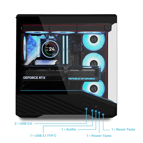 Gabinete para PC Lian Li Vector V100R Mini Tower, diseño sin pilares, compatible con placas base Micro-ATX y Mini-ITX, incluye 4 ventiladores ARGB estándar miniatura 7