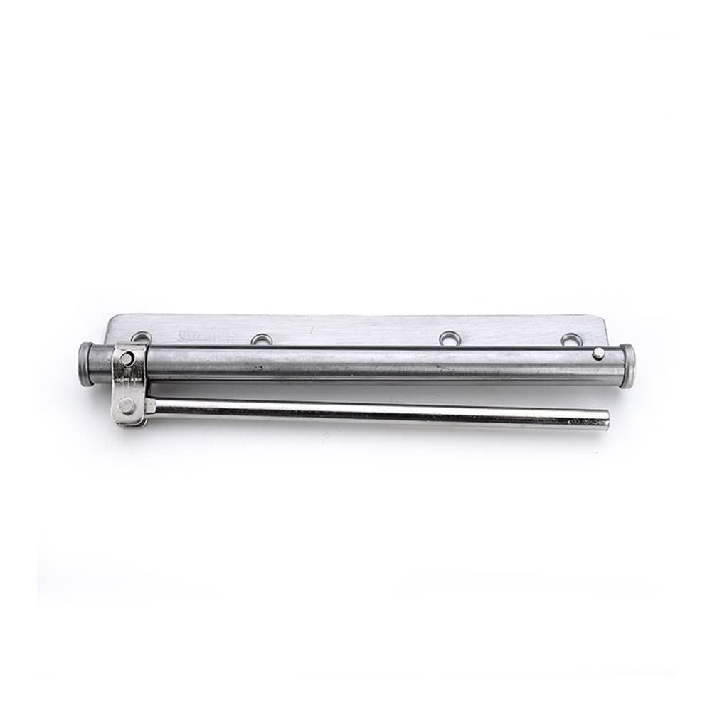 Nvsfzgiyg One Color Door Automatic Closer Adjustable Stainless Steel Spring Latch Hinge For Home Office Fire Rated Furniture Hardware Shielded Closers
