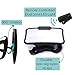 Baby Car Mirror For Car Back Seat Full View Infant Monitoring and Road Safety with Dual Mode Remoted-Activated Lighting System and Car Sunshades