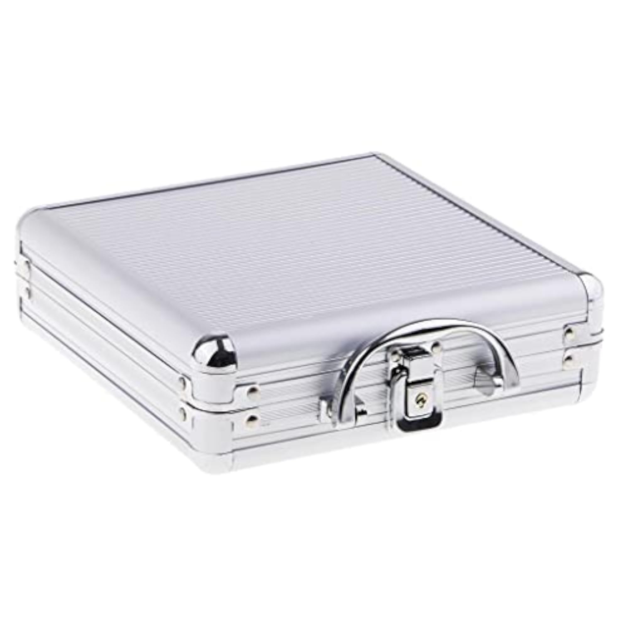 Portable Poker Chips Aluminum Case Container