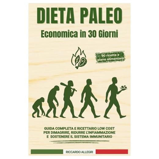 DIETA PALEO ECONOMICA IN 30 GIORNI: Guida Completa e Ricettario Low Cost per Dimagrire, Ridurre L'infiammazione e Sostenere il Sistema Immunitario