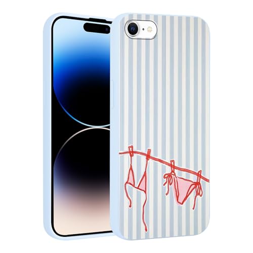 Coque de protection pour iPhone 16e/iPhone 17e 6,1 pouces motif plage