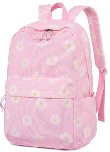 Image of BTOOP School Backpack for Teens Large Cute Bookbag Lightweight 15.6 inch Laptop Bag for Girls Women Casual High School College