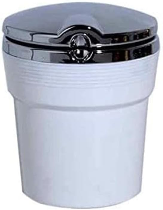 Car Ashtrays, for Mazda CX-8 CX-5 CX-4 CX-3 6 CX-30 Portable Travel Detachable Smokeless Self Extinguishing Cigaretteashtray, Auto Accessories,D-White