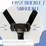JYNXOR Hochstuhl Gurt, Dreipunkt, für Kinderwagen Kinderschutzgurt Universal Ersatz-Sicherheitsgurte Verstellbare für Baby Kindersitz Kinderwagen Kinder Buggy