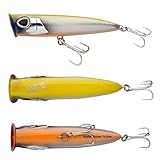 Berkley Dex Mullet Popper 14,5Cm White Chart