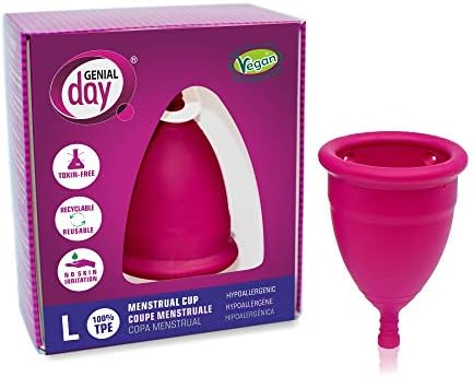 GENIAL DAY Menstrual Cup Large 30 Mm, 0.02 Pound