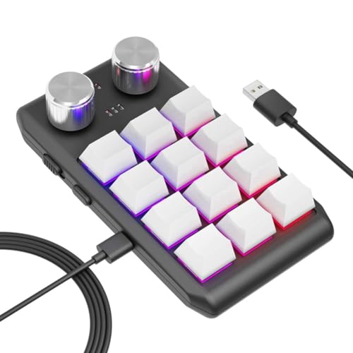Clavier personnalisé avec bouton volume pour optimiser votre espace de travail