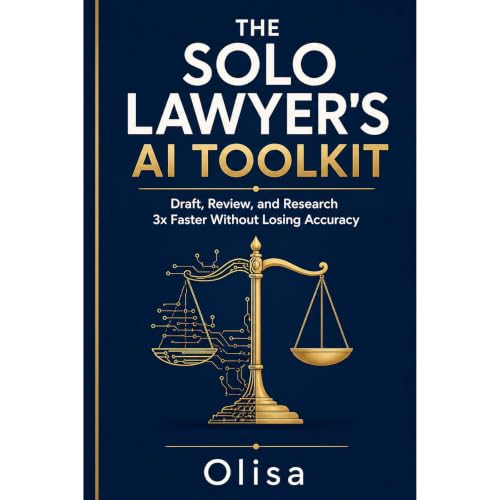 The Solo Lawyer&rsquo;s AI Toolkit Audiobook By Olisa Now cover art