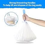 120 Count Extra Large Cat Litter Box Liners, Sacs à Receptacles pour Cleanpethome auto-nettoyant Cat Litter Box