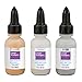 Polyform Liquid Sculpey Liquid Polymer Oven-Bake Clay, Metallic Sampler Pack, Three 1 oz. bottles included, Gold, Pearl and Silver, Great for jewelry, holiday, DIY