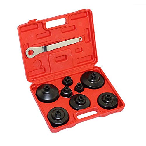 Lot de 9 clés à filtre à pour moteur