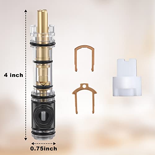 image for Enhon 2 Pack Dual Seal Cartridge Replacement Compatible with Moen 1225