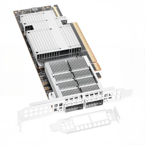 Image of Vogzone for MCX755106AS‑Heat ConnectX-7 VPI 2 * 200G QSFP112 PCIe5.0x16 NIC