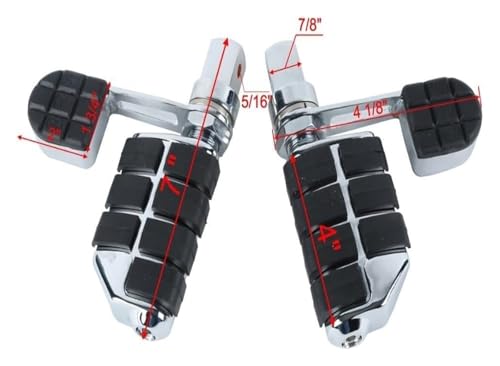 Repose-pieds de moto compatible VTX1800 CB350F et CB250