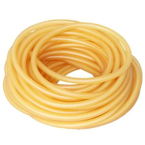 flexiable rubber Elastic Part Accessories 10 Meter 5 Meter 8 Meters Multisize Natural Latex Tube Rubber Tubing Band drain elastic (Color : 10Meter-3x5mm)
