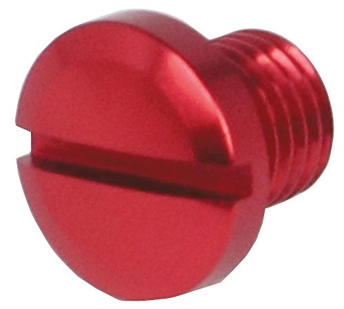 スペシャルパーツ武川 ミラーホールキャップ 正ネジ M10×P1.25 レッド 1個 06-01-0408