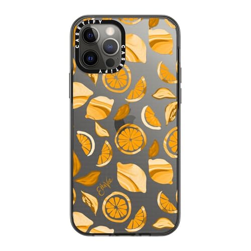 Coque iPhone 12 Pro CASETiFY EttaVee antichoc noire transparente - 2