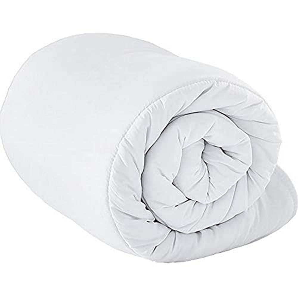 Riva Home King 15 Tog Duvet - Hollow Fibre - Polycotton - White