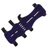 elToro Wild Colorz Max - Armschutz; Robustes Wildleder und attraktive Farben, hoher beim Bogenschießen, idealer Schutz (Violett)