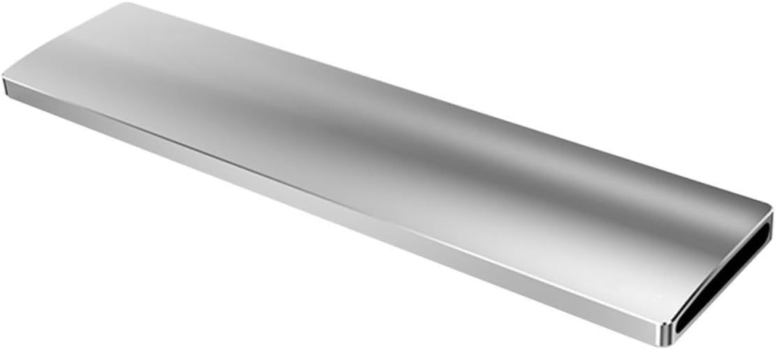 Cabilock Ergonomic Keyboard Rest Aluminum Alloy Wrist Pad Gel Wrist Support for Carpal Tunnel 104-key Mechanical Keyboard Hand Rest