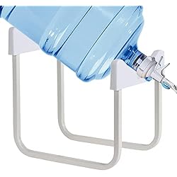 Dispensador De Agua 5 Galones leryveo Soporte Agua para Botella 3 a 5 galones - Enfriador Agua Potable Antideslizante con Boquilla Reutilizable | Soporte para Jarra a Prueba Herrumbre Compatible