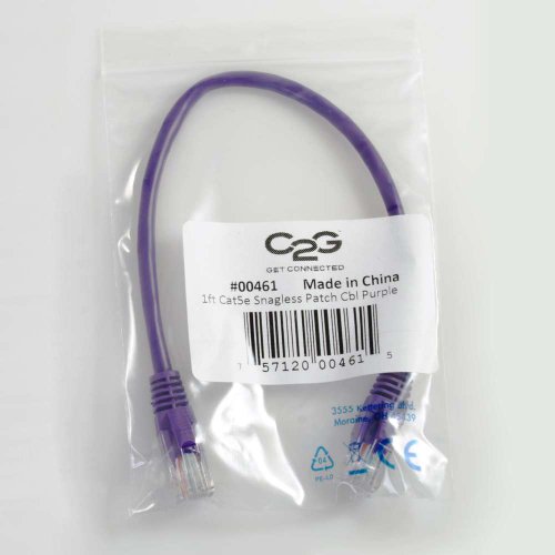Image of C2G /Cables to Go 00482 Cat5e Snagless Unshielded (UTP) Network Patch Cable