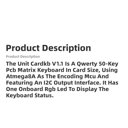 Clavier à 50 touches programmable KB V1.1 intégration facile