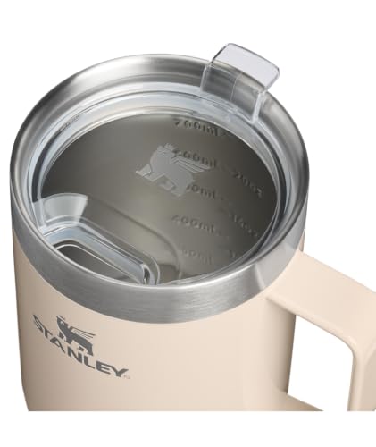 Image of STANLEY The Everyday Suburban Mug | 24 oz | Drink Through Lid | Cup for Coffee, Tea and Drinks | Insulated Stainless Steel Coffee Mug | BPA-Free | Champagne Gloss
