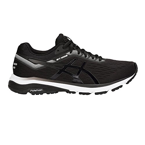 ASICS Damskie buty do biegania Gt-1000 7, Czarny Black White, 39 eu