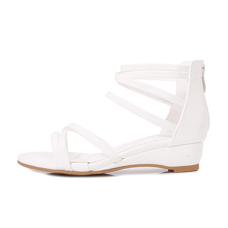 Girls Low Heel Chunky Sandals Wedding Dress Pumps Shoes3