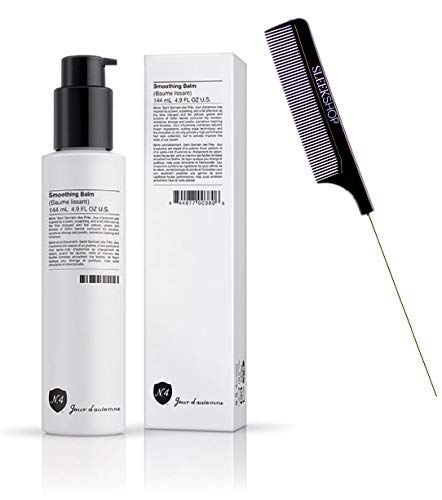 Number 4 N.4 Jour d'automne Smoothing Balm, For Frizzy, Wavy, Unruly Hair Locks (w/Sleek Comb) # No. 4 Conditioner Hair (4.9 oz / 144 (PACK OF 1))