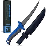 ANTOWIN 7" Fillet Knife for Fish, Pro-Gr...
