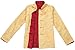 Blingland Chinese Traditional Uniform Top Kung Fu Shirt for Men Chinese Clothing Asian XXL / US XL-Red+Gold