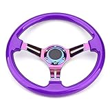 Este volante está especialmente diseñado para la modificación del automóvil.La actualización del volante de carreras puede brindarle una nueva experiencia de conducción y apariencia interior de automóviles.¡Solo inténtalo!