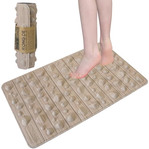Foot Massage Anti Fatigue Mat for Standing Desk - Office, Yoga, Travel, Bathroom Acupressure Pad - All-Purpose Sensory Floor Mat 20" x 12"