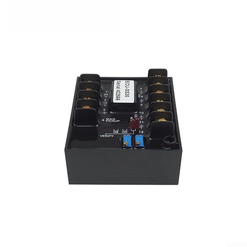 Controllo Generatore ECU-SS30 Protezione Sovravelocità Controllo | Arresto motore, protezione da danni meccanici, per ideale per manutenzione preventiva e sicurezza operativa