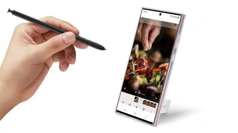 Stylet tactile de rechange + embouts argent pour Samsung S22 Ultra