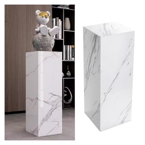 Socle de galerie en bois pour sublimer une décoration de mariage chic