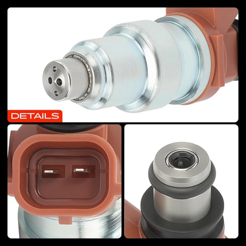 A-Premium Set of 4 Fuel Injectors Compatible with Toyota Tacoma 1995-2000, 4Runner 1996-2000, T100 1996-1998, 2.7L, Replace# 2320979095 by A-Premium - Image 9