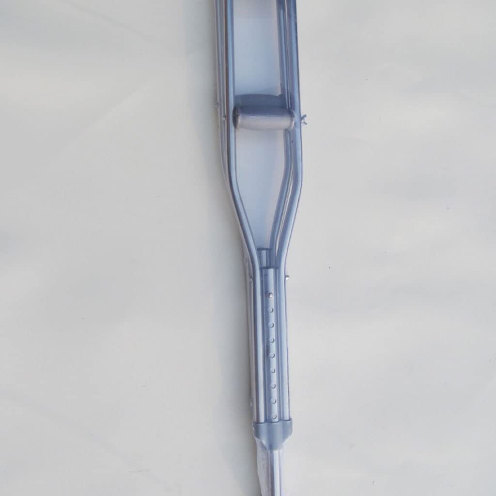 Muletas de Acero Inoxidable for Las Axilas Ayudas for Caminar for discapacitados y Ancianos (Size : 106-118cm)