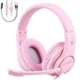 TurnRaise Auriculares para Niños, 40mm Flexible Auriculares con Cable con Micrófono y Control de Volumen